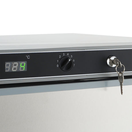 Edelstahl Kühlschrank / Tischmodell / 1 Tür / 130 L / Combisteel