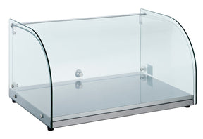 Neutralvitrine 25 L gebogen von Combisteel