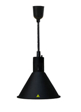 Hänge-Wärmelampe / CH-02 / Schwarz / Ø 275 mm / 0,25 kW / 230 V / Combisteel