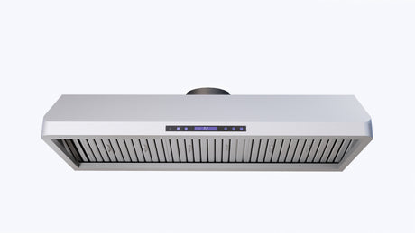 Wandhaube / mit Motor / 1200 × 560 × 250 mm / Combisteel