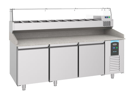Pizzatisch / 3 Türen / 615 L / Combisteel