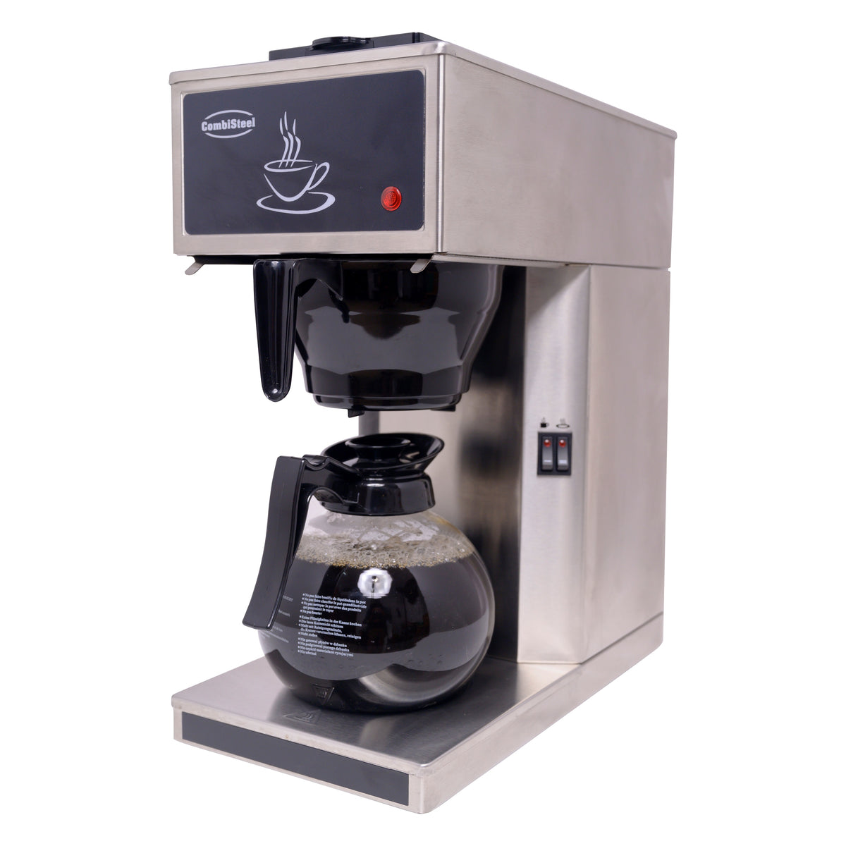 Filterkaffeemaschine / 1 Glaskanne / 1,8 L / Combisteel