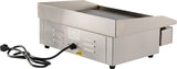 Elektrische Grillplatte / Glatt / 550 mm / 3 kW / 230 V / Combisteel – elektrische Grillplatte für Gastronomie