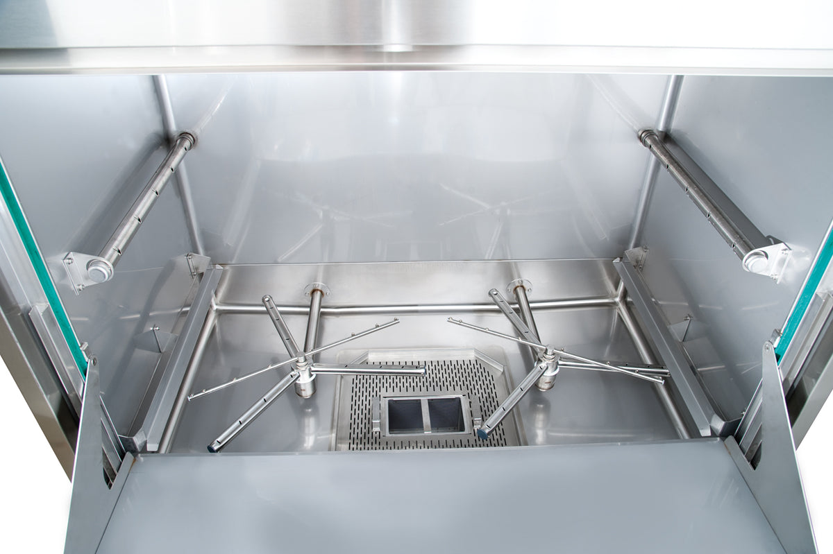 Topfspülmaschine / Korb 1260 × 800 mm / 400 V / 1435 × 990 × 2058 mm / Combisteel