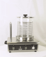 Hot-Dog-Wärmer / mit 2 Brotwärmern / 0.5 kW / 387 × 300 × 395 mm / Combisteel