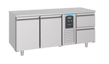 Kühltisch Monoblock Energy Line / 2 Türen + 2 Schubladen / 474 L / Combisteel