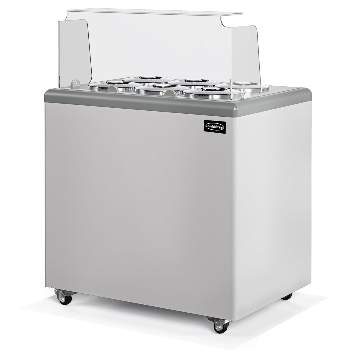 Speiseeisvitrine / Zanzibar / 6 × 7 L / Weiß / 939 × 674 × 935 mm / Combisteel