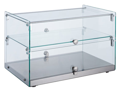 Neutralvitrine / 50 L / gerade / Combisteel