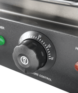 Elektrischer Doppel-Kontaktgrill gerillt 3,6 kW / Combisteel – professioneller Kontaktgrill für Gastronomie