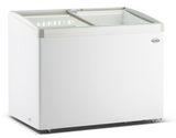 Eistruhe / 336 L / mit Glasschiebedeckel / Lotte / 0/10 | -18/-25 °C / 7086.0030 / Combisteel