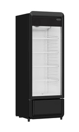 Getränkekühlschrank 1 Glastür Schwarz PIB-240R