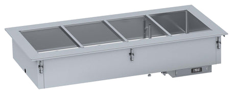 Einbau Bain-Marie 3 × 1/1 GN mit manueller Wasserbefüllung von Combisteel