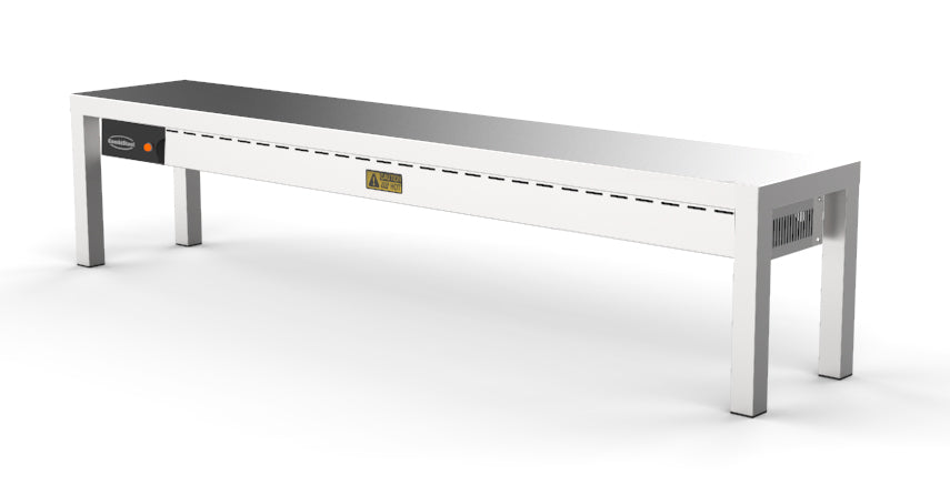 Keramik-Aufsatzbord 1-stufig 1600 mm von Combisteel