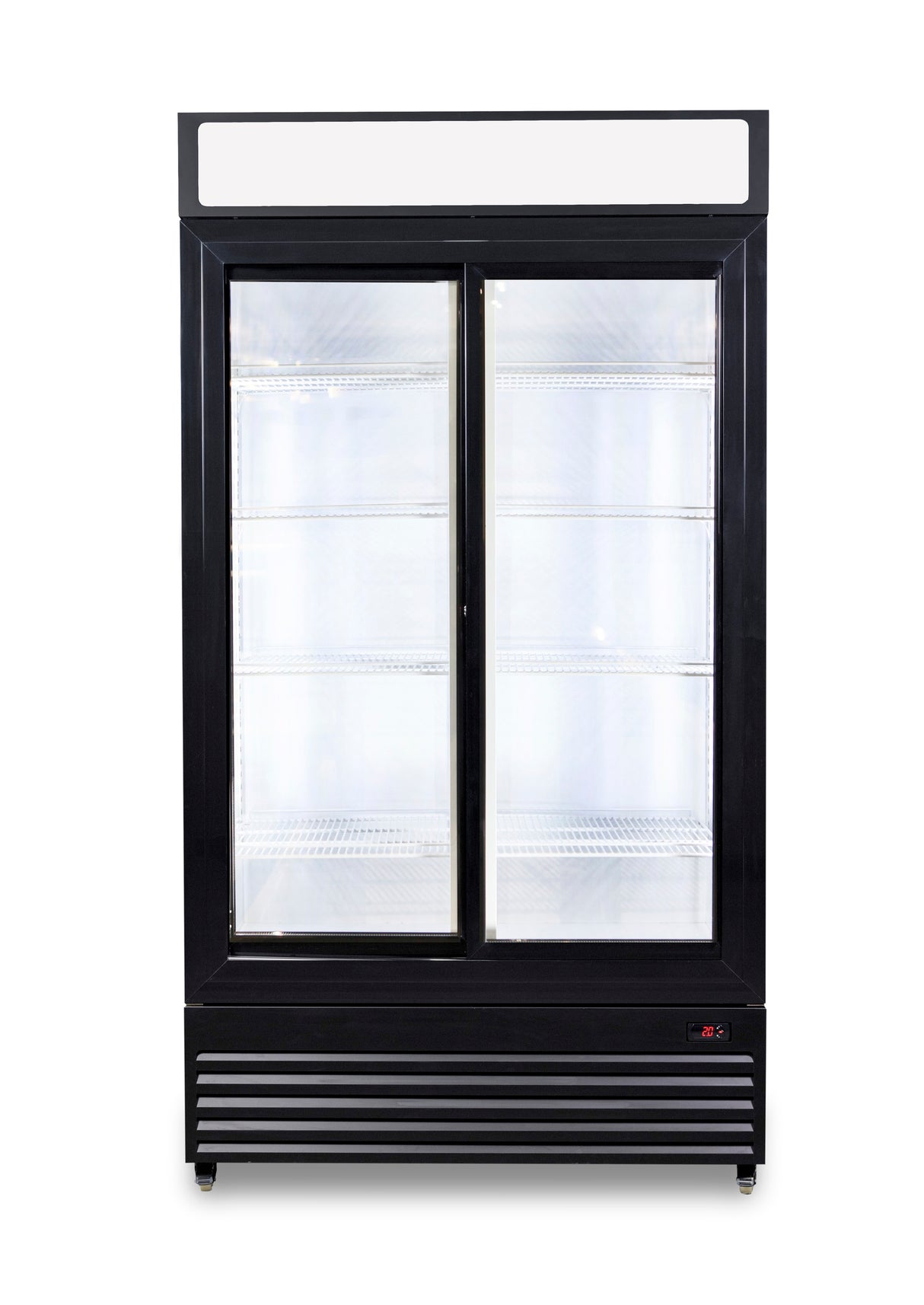 ХЛАДИЛНИК С ПЛЪЗГАЩИ СЕ СТЪКЛЕНИ ВРАТИ BEZ-750 SL