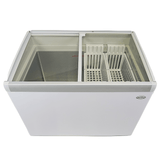 Eistruhe 586 L mit Glasschiebedeckel / Lotte / Combisteel