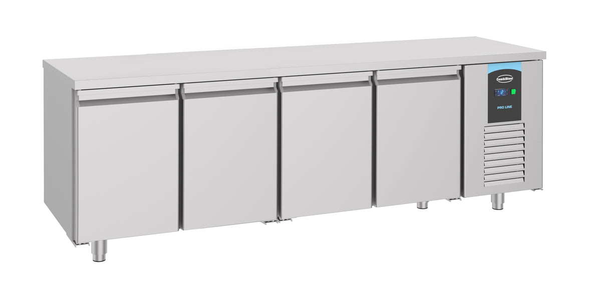 Kühltisch / 700 Serie / Energy Line / 4 Türen / 632 L / Combisteel