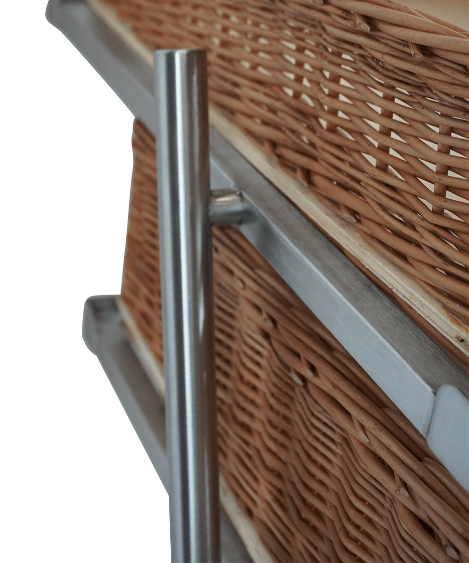 Brotkorb-Etagere 3-stufig schmales Modell – Detailansicht 9