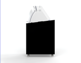 Speiseeisvitrine Corsica 6 x 5 L / Schwarz / Combisteel