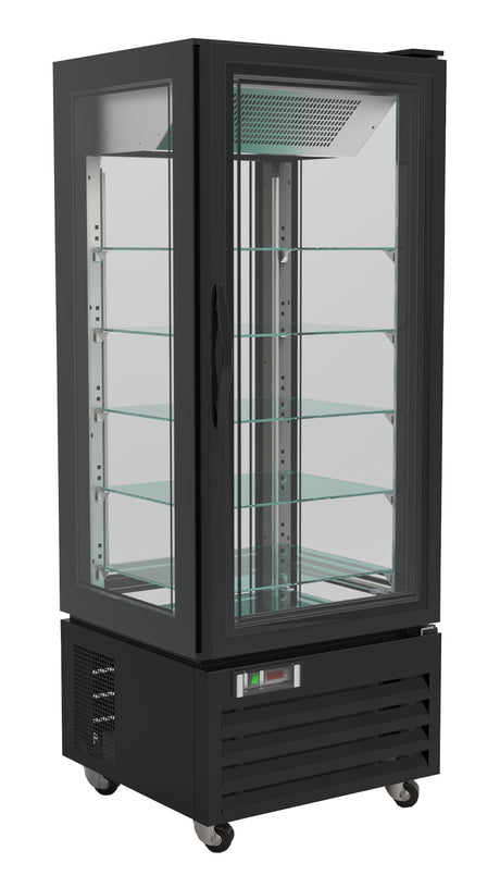 Gebäckvitrine / 400 L / 2 bis +8 °C / Combisteel