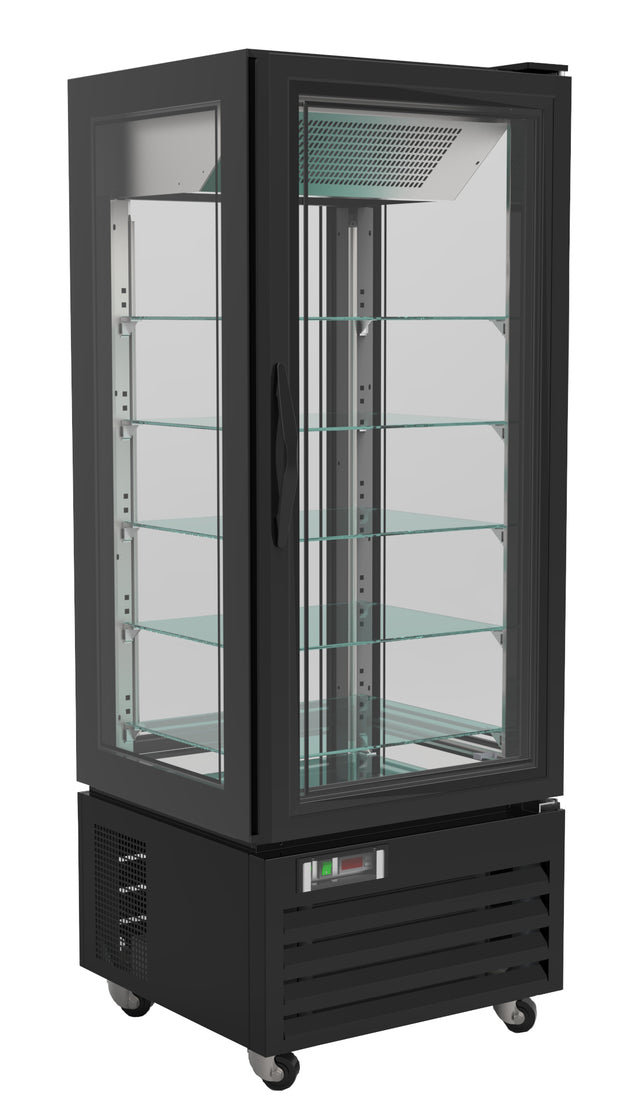 Gebäckvitrine / 400 L / 2 bis +8 °C / Combisteel