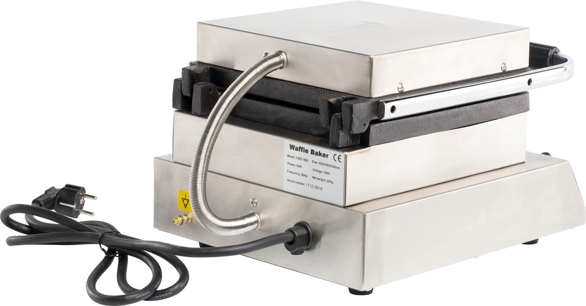 Elektrisches Waffeleisen 2 kW – 6. Produktansicht