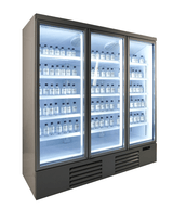 Kühlschrank / 3 Glastüren / JDE-1530R