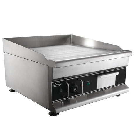 Elektrische Grillplatte / Glatt / 500 mm / 3 kW / 230 V / Combisteel – elektrische Grillplatte für Gastronomie
