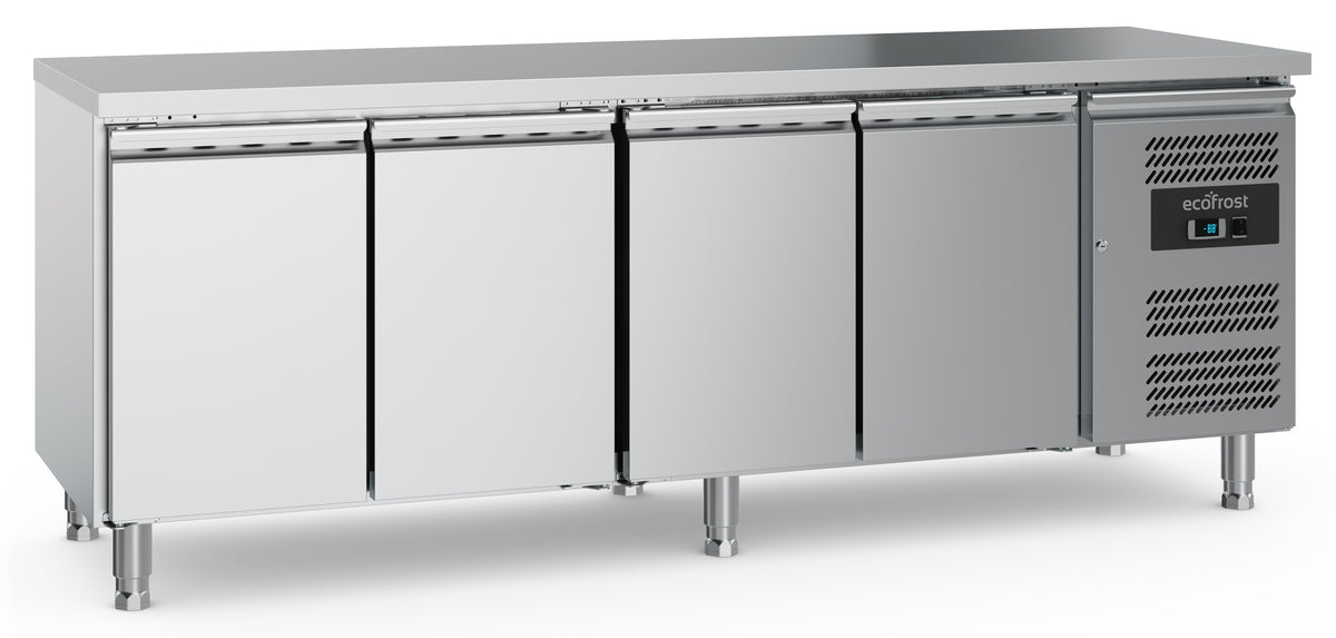 Kühltisch / 700 Serie / 4 Türen / 553 L / Combisteel