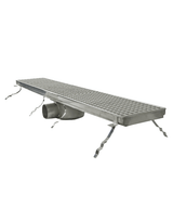 Bodenablauf / 1144 × 200 × 140 mm / Combisteel