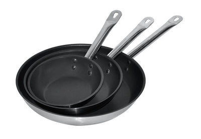 Bratpfanne / Beschichtet / Ø 24 cm / 2,3 L / Combisteel