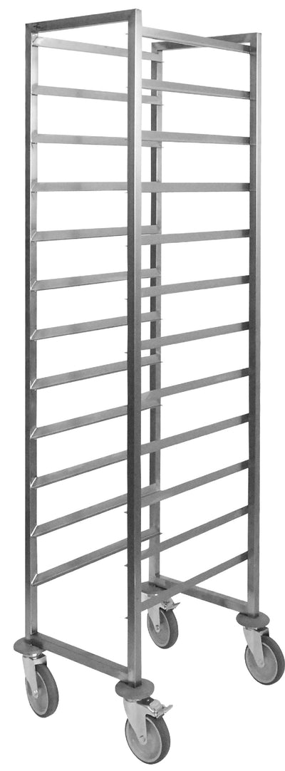 Regalwagen / 1/1 GN / 16 Führungen / 385 × 530 × 1800 mm / Combisteel