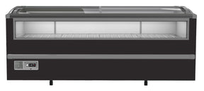 Combisteel Supermarkt-Tiefkühltruhe 1005 L Schwarz SKU 7072.0030