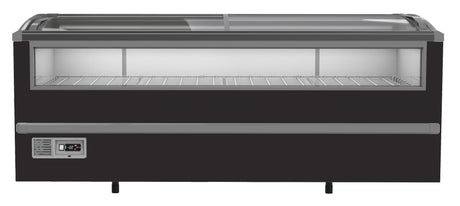 Combisteel Supermarkt-Tiefkühltruhe 1005 L Schwarz SKU 7072.0030