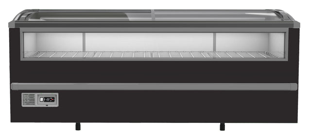 Combisteel Supermarkt-Tiefkühltruhe 1005 L Schwarz SKU 7072.0030