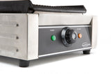 Elektrischer Kontaktgrill gerillt 1,8 kW / Combisteel – professioneller Kontaktgrill für Gastronomie