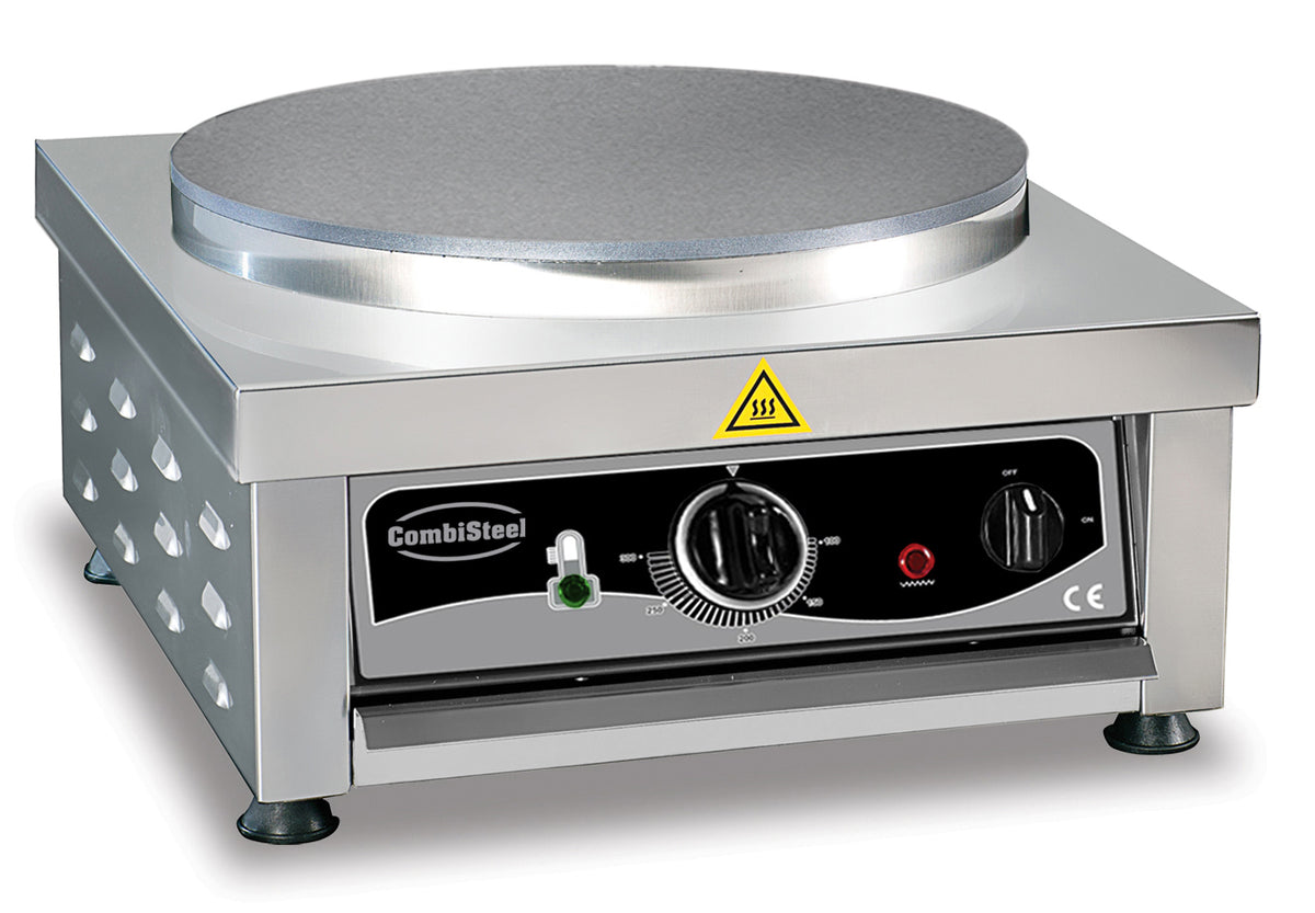 Elektrischer Crêpes-Maker / 1 Platte Ø 400 mm / 3 kW / Combisteel – professioneller Crêpes-Maker für Gastronomie