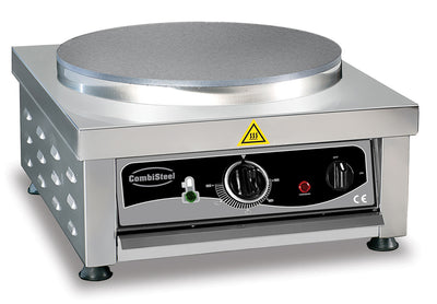 Elektrischer Crêpes-Maker Ø 400 mm / Edelstahl / 3 kW / Combisteel