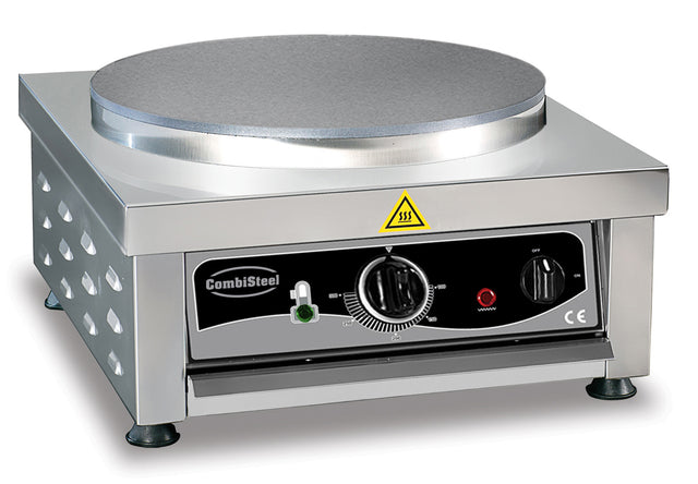 Elektrischer Crêpes-Maker / 1 Platte Ø 400 mm / 3 kW / Combisteel – professioneller Crêpes-Maker für Gastronomie