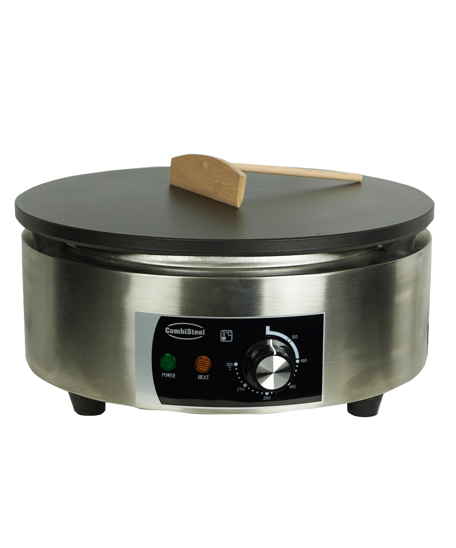 Elektrischer Crêpes-Maker / 1 Platte Ø 400 mm / 3 kW / Combisteel – professioneller Crêpes-Maker für Gastronomie