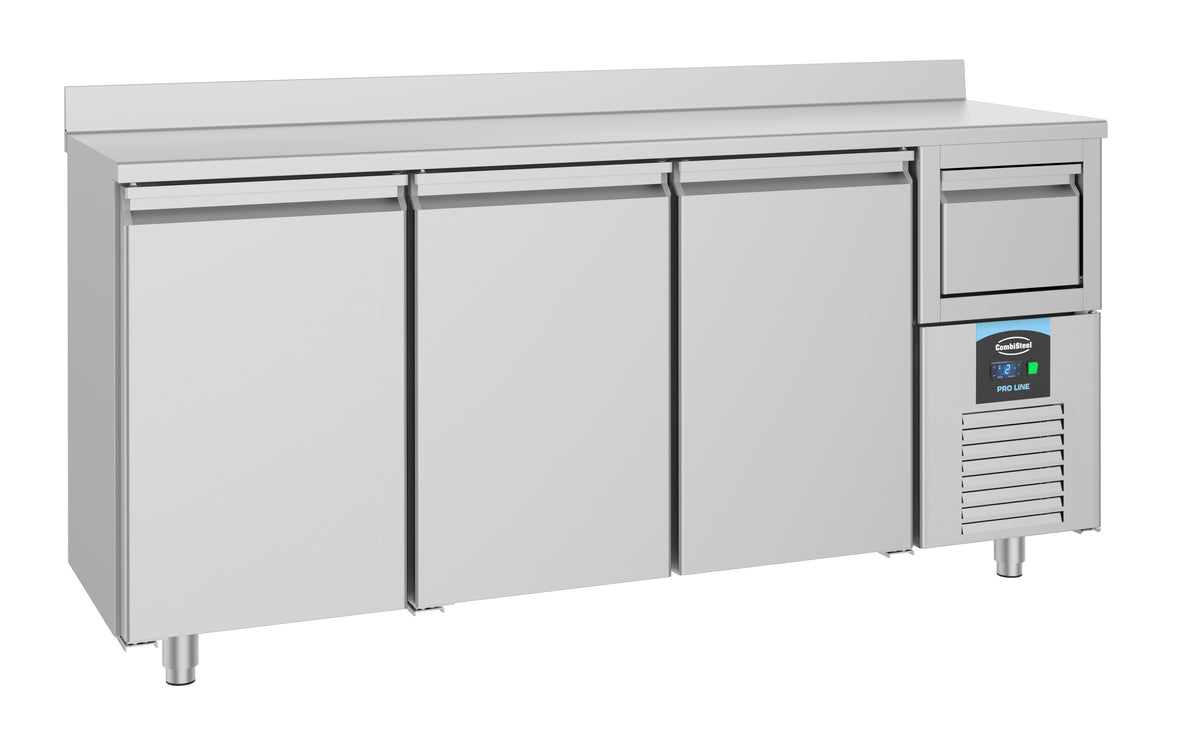 Kühltisch / Kaffeeschublade / 3 Türen / 632 L / Combisteel