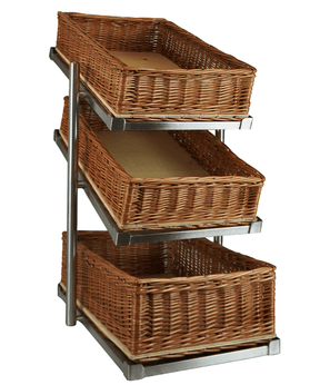 Brotkorb-Etagere 3-stufig schmales Modell von Combisteel