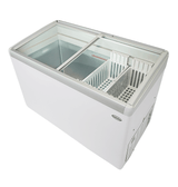 Eistruhe / 396 L / mit Glasschiebedeckel / Lotte / 0/10 | -18/-25 °C / 7086.0035 / Combisteel