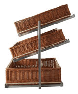 Brotkorb-Etagere 3-stufig schmales Modell – Detailansicht 7