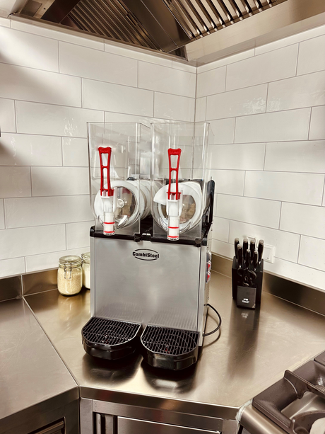 Slush-Maschine / 2 × 12 L / Edelstahl / 390 × 530 × 780 mm / Combisteel