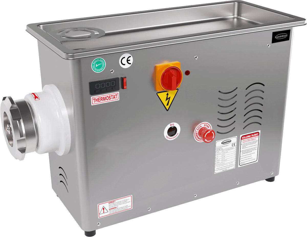 Fleischwolf / Größe 32 / 750 kg/h / 230 V / mit gekühltem Kopf / Combisteel