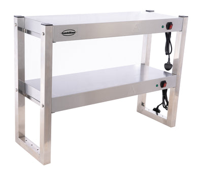 Halogen-Aufsatzbord / 2-stufig / 900 mm / Combisteel