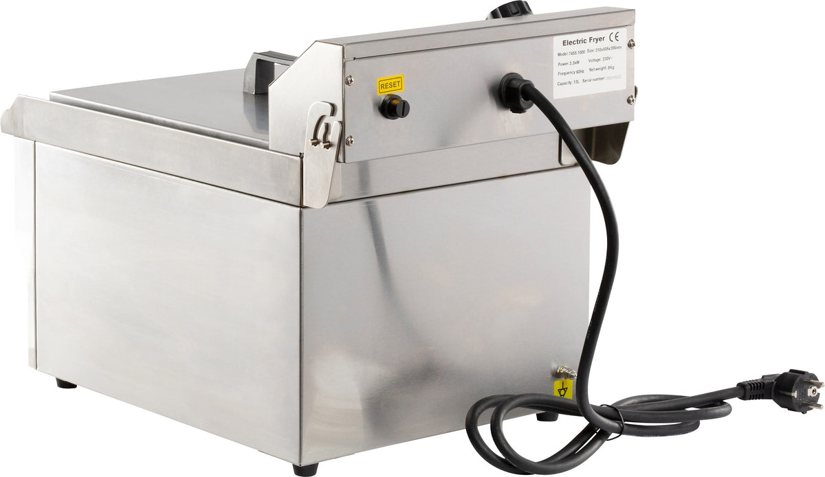 Elektrische Tischfritteuse 1 × 8 L / Combisteel