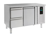 Kühltisch Energy Line / 1 Tür + 2 Schubladen / 190 L / Combisteel
