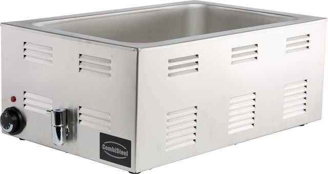 Elektrische Bain-Marie GN 1/1 mit Ablasshahn 1,2 kW von Combisteel