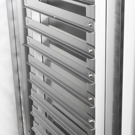 Bankettwagen / warm / 17× 1/1GN / 290 L / 515 × 780 × 1763 mm / Combisteel